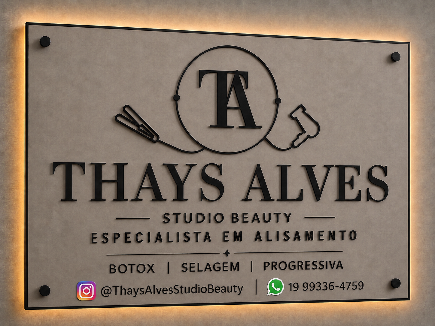 Logotipo de Studio Thays Alves